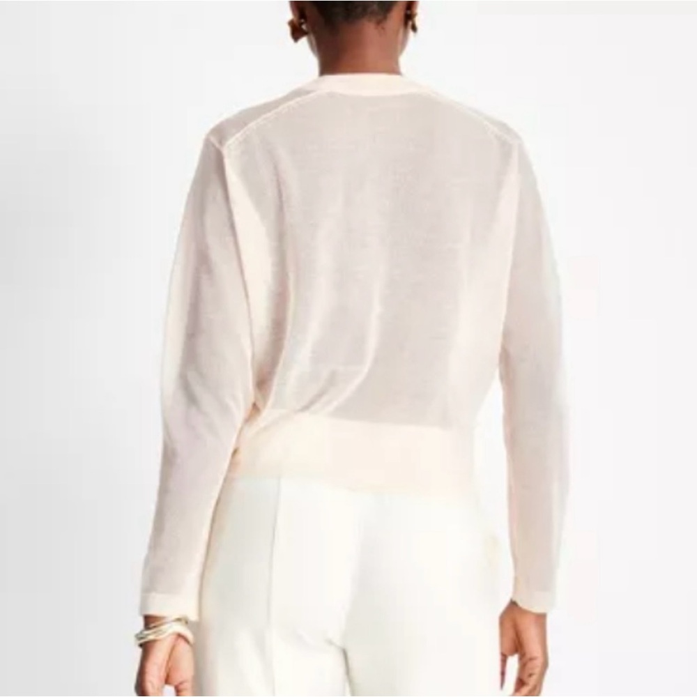 Future Collective Women's Cream Sheer Blouse (NEW)✨ - Picture 8 of 11